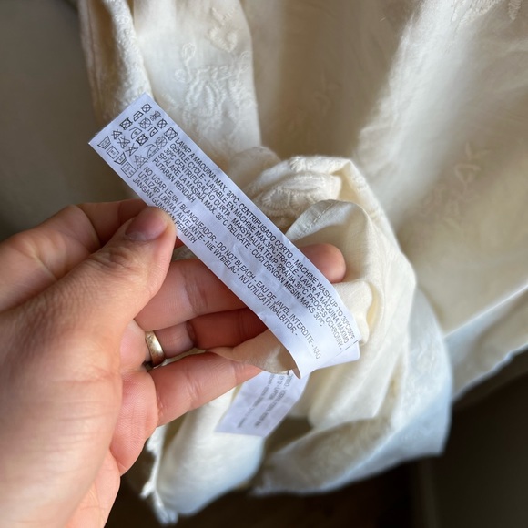 ZARA BASIC Collection Embroidered Dress | Small - Picture 8 of 8